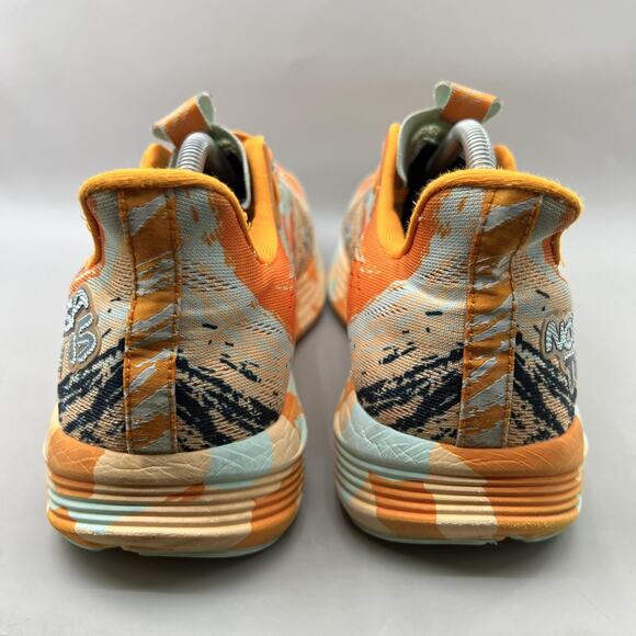 Asics Noosa Tri 15 Running Shoes Men Size 12 Orange Blue Triathlon Low Sneakers - Picture 4 of 8